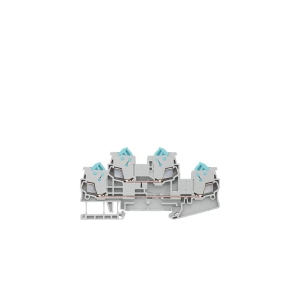 Bloque de terminales Siemens, IDC, de 2 niveles, 1.5, azul, 2 polos - 8WH3020-0AE01