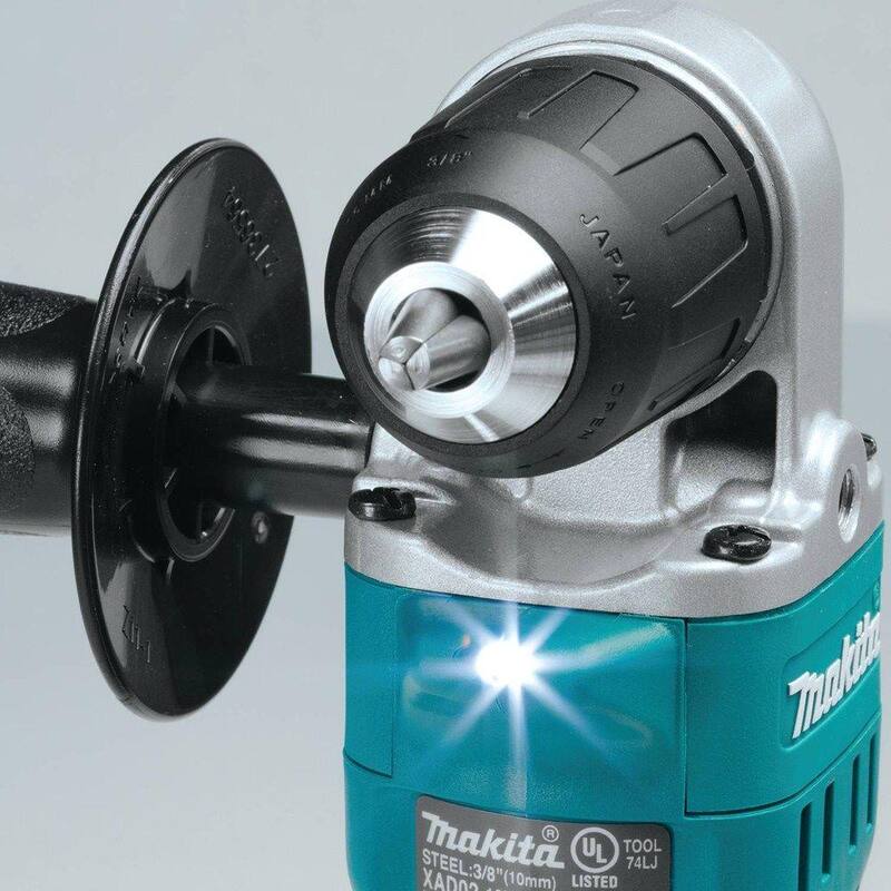 Makita 18V LXT Taladro angular inalámbrico de iones de litio de 3/8 pul. (Herramienta solamente) - XAD02Z
