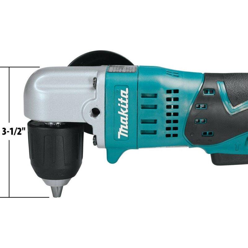 Makita 18V LXT Taladro angular inalámbrico de iones de litio de 3/8 pul. (Herramienta solamente) - XAD02Z
