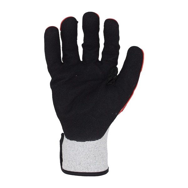 Guantes de trabajo resistentes a cortes Azusa Safety, Nivel de corte A3, Gris/Negro/Rojo/Amarillo, Talla L - RAPCR5.