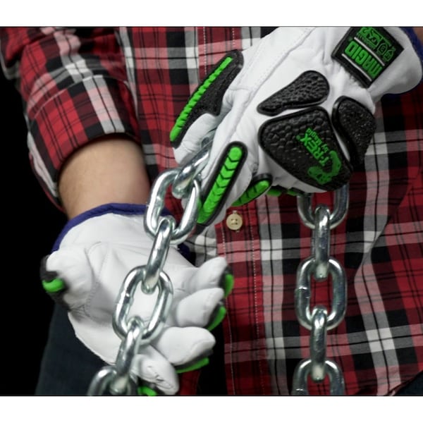 Guantes resistentes al corte Magid, blanco perla, XL - TRX814XL