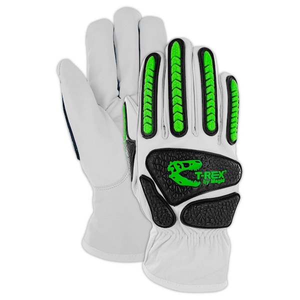 Guantes resistentes al corte Magid, blanco perla, XL - TRX814XL
