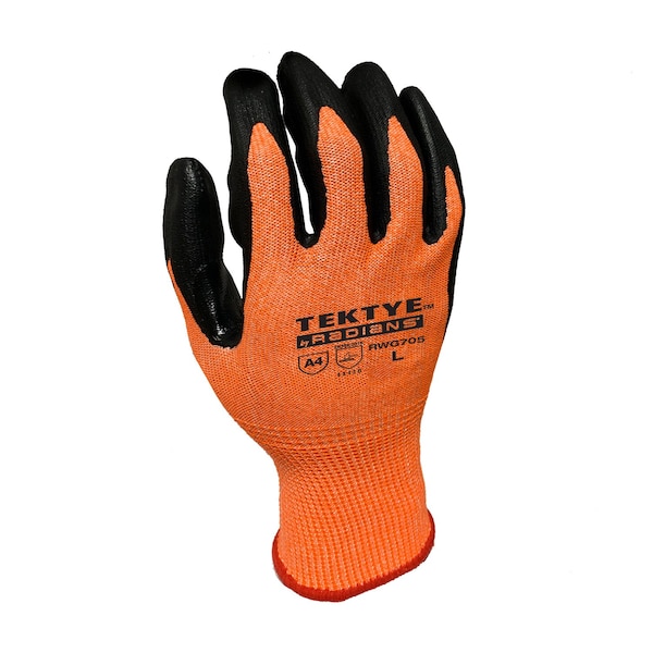 Guantes Radians TEKTYE con pulgar reforzado A4 Work Glv-L PR - RWG705L
