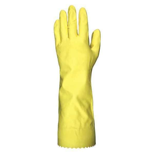 Guantes MCR Safety resistentes a químicos de 15", látex de caucho natural, talla L, 1 par - 5255L
