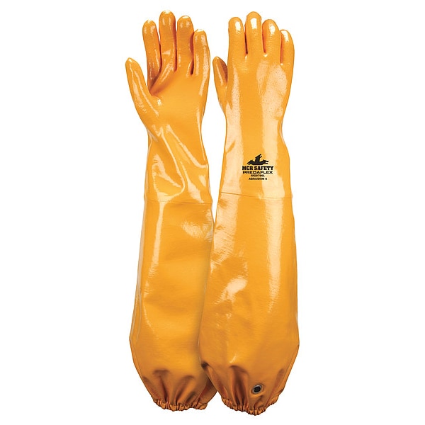 Guante resistente a químicos de Mcr Safety, 2XL, amarillo, PR - MG9796XXL