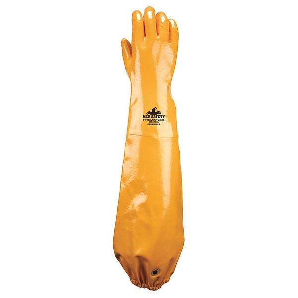 Guante resistente a químicos de Mcr Safety, 2XL, amarillo, PR - MG9796XXL