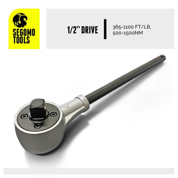 Segomo Tools 365-1100 Ft/Lb, 1/2 Inch To 3/4 Inch Drive Torque Multiplier - TM500-1500