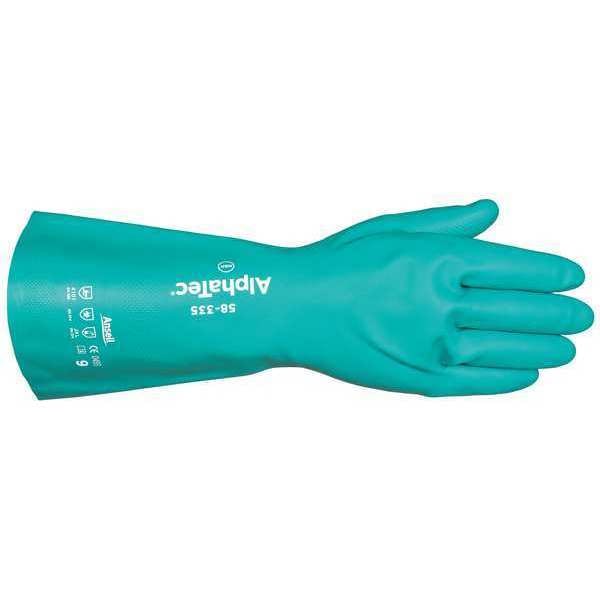 Guantes resistentes a productos químicos Ansell de 15", nitrilo, 10, 1 par - 58-335