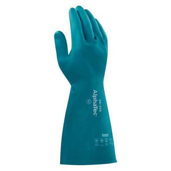 Guantes resistentes a productos químicos Ansell de 15", nitrilo, 10, 1 par - 58-335