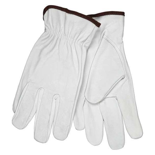 Guantes de soldadura Mcr Safety, palma de piel de cabra, S, PR - 3613S