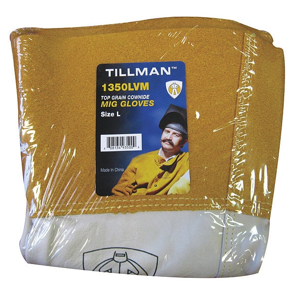 Guantes de soldadura MIG Tillman, palma de piel de vaca, L - 1350XLVM