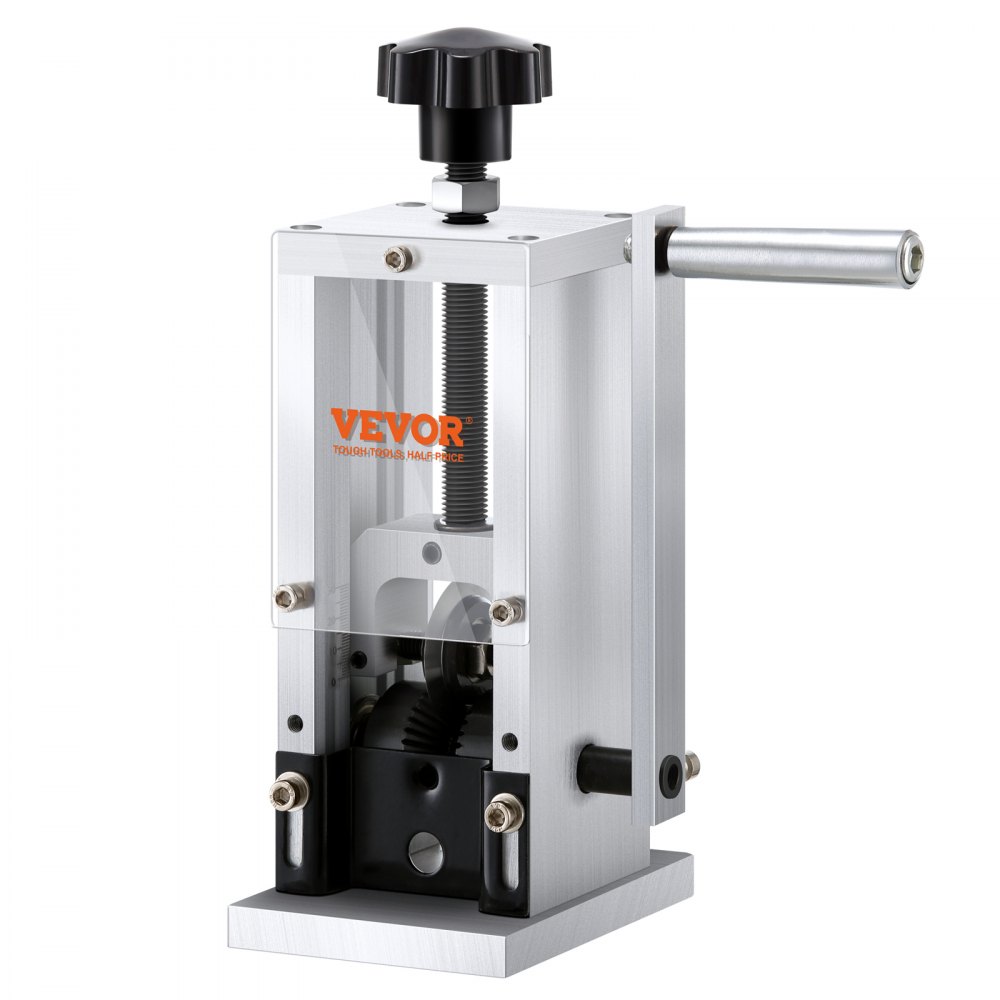 VEVOR Manual Wire Stripping Machine, 0.06''-0.98'' Copper Stripper with Hand Crank or Drill Powered, Visible Stripping Depth Reference, Portable Aluminum Frame Wire Peeler for Scrap Copper Recycling - BXJYSS11525MMZ4Z6V0