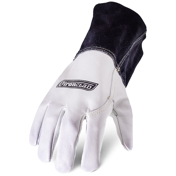 Guante de soldadura TIG Ironclad Performance Wear - La palma de cuero de cáraba proporciona durabilidad. Protege contra quemaduras y calor medio, M - WTIG-03-M.