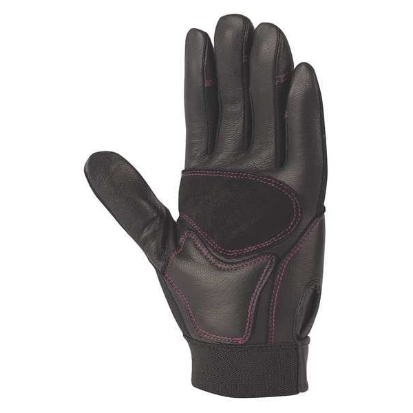Guantes Mecánicos Carhartt, L, Negro/Rosa, Spandex Transpirable - WA659-BLKRST