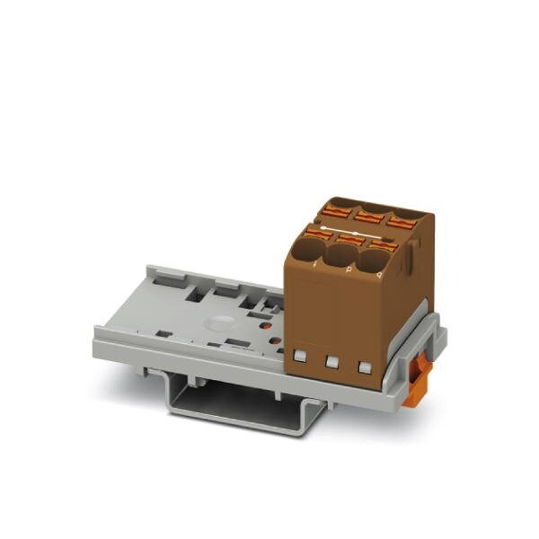 Bloque de distribución Phoenix Contact PTFIX 6X4-NS35 BN - 3273536