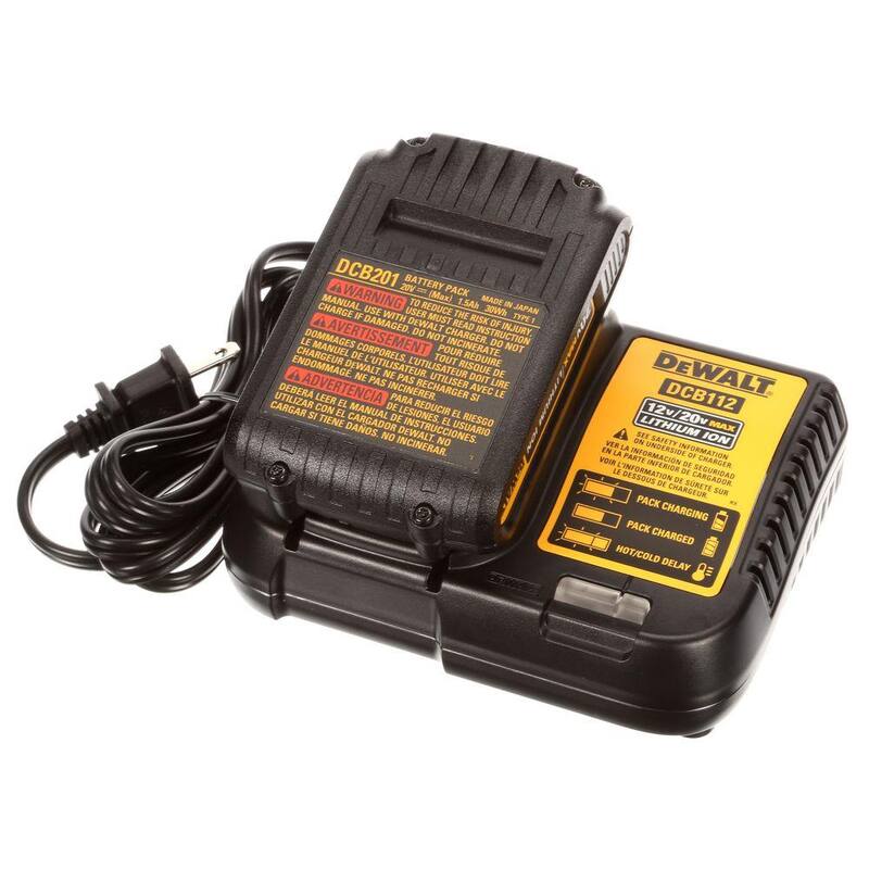 DEWALT Taladro/destornillador angular inalámbrico de 3/8 pulgadas 20V MAX, (1) Batería de 20V 1.3Ah, Cargador y Bolsa - DCD740C1