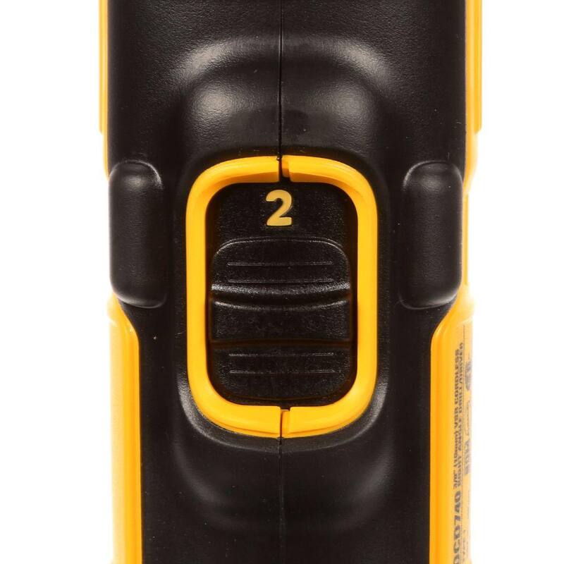 DEWALT Taladro/destornillador angular inalámbrico de 3/8 pulgadas 20V MAX, (1) Batería de 20V 1.3Ah, Cargador y Bolsa - DCD740C1