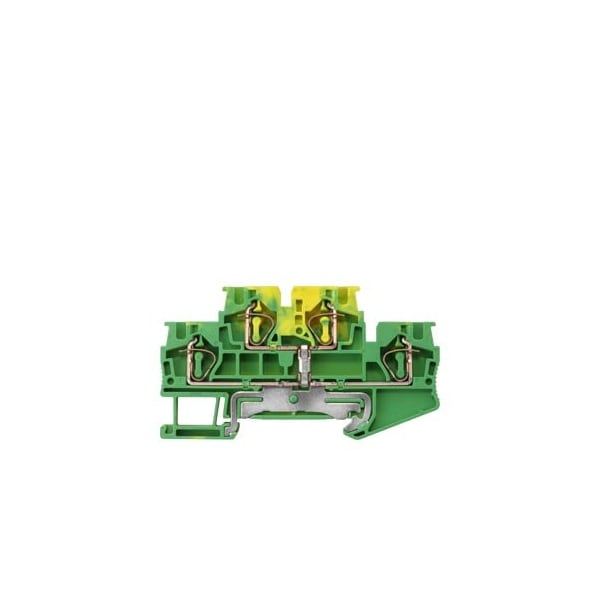 Bloque de terminales Siemens, resorte, tierra, 4, verde/amarillo, 4-Conexiones - 8WH2020-0CG07