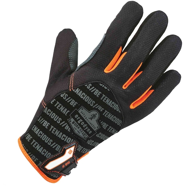 Guantes de mecánico Proflex de Ergodyne, XL, Negro/Gris - 810