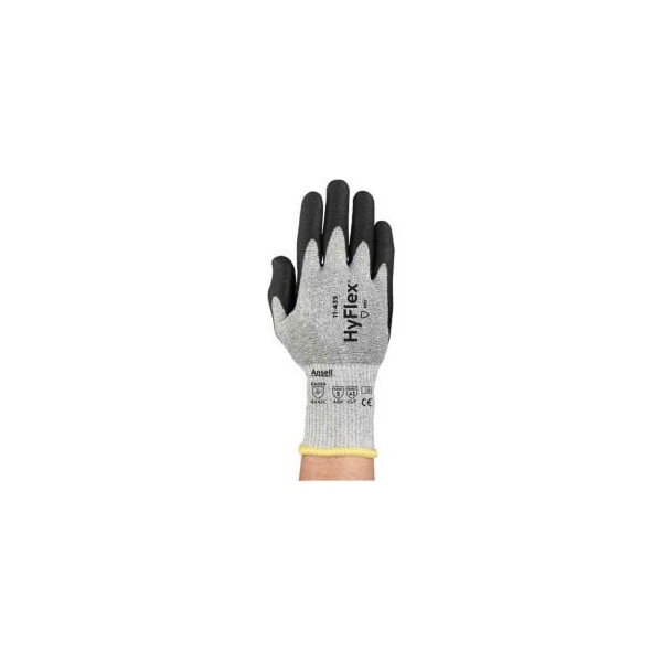 Guantes resistentes al corte recubiertos de poliuretano Ansell HyFlex, Ansell 11435, Talla 7, 1 par - 288905
