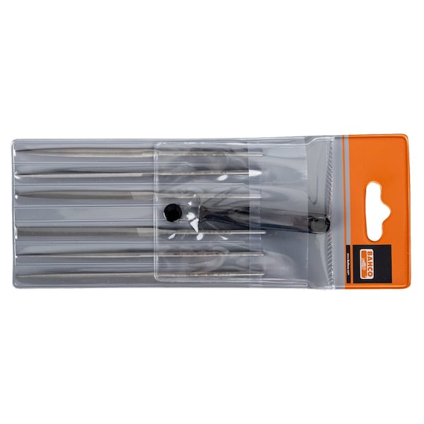 Bahco Bahco Dead Smooth File Set, 5-1/2", 6 pcs. - 2-470-14-4-0