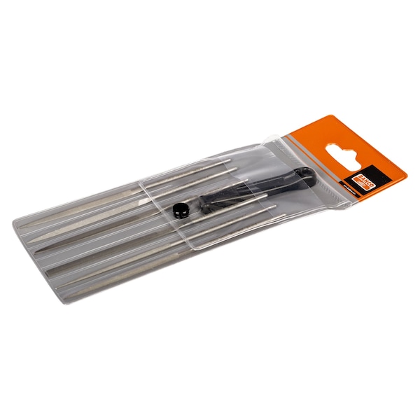 Bahco Bahco Dead Smooth File Set, 5-1/2", 6 pcs. - 2-470-14-4-0