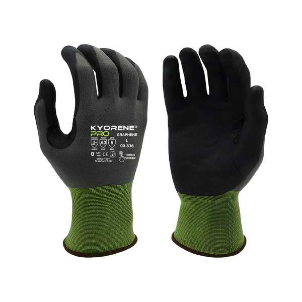 Guante resistente al corte para hombres Armor Guys, ANSI A3, M, PK12 - 00-836-M