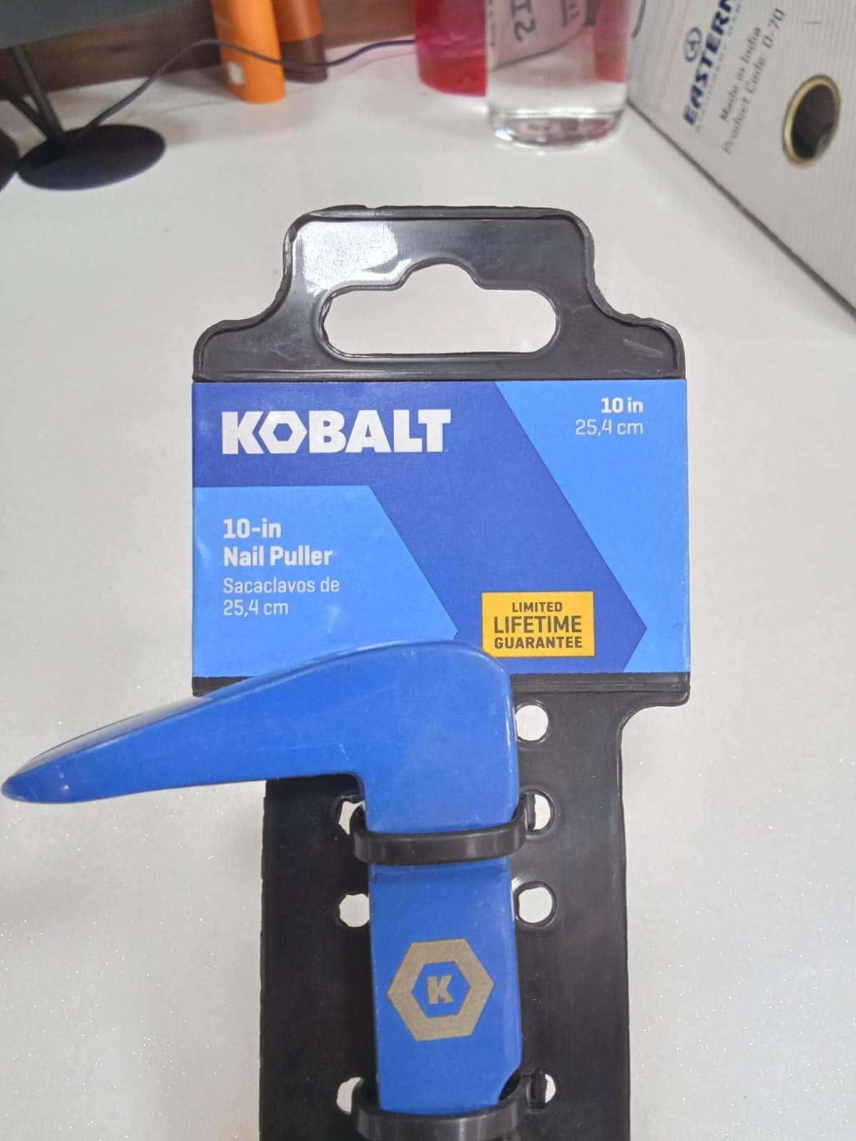 Palanca de pata de cabra Kobalt 10 pulgadas EN-9 barra de utilidad PRX-NP-10