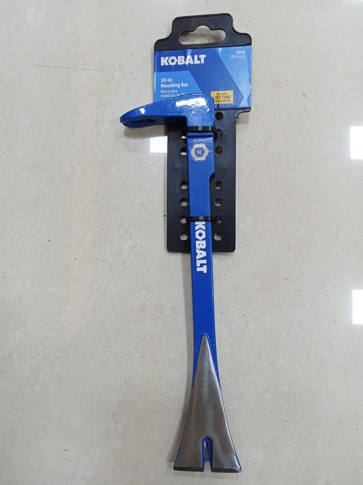 Palanca de pata de cabra Kobalt 10 pulgadas EN-9 barra de utilidad PRX-NP-10