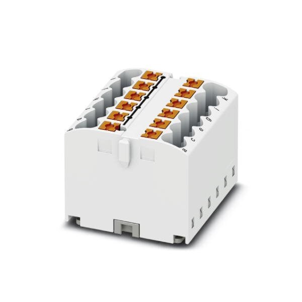 Bloque de distribución Phoenix Contact PTFIX 12X2 5 WH - 3273298