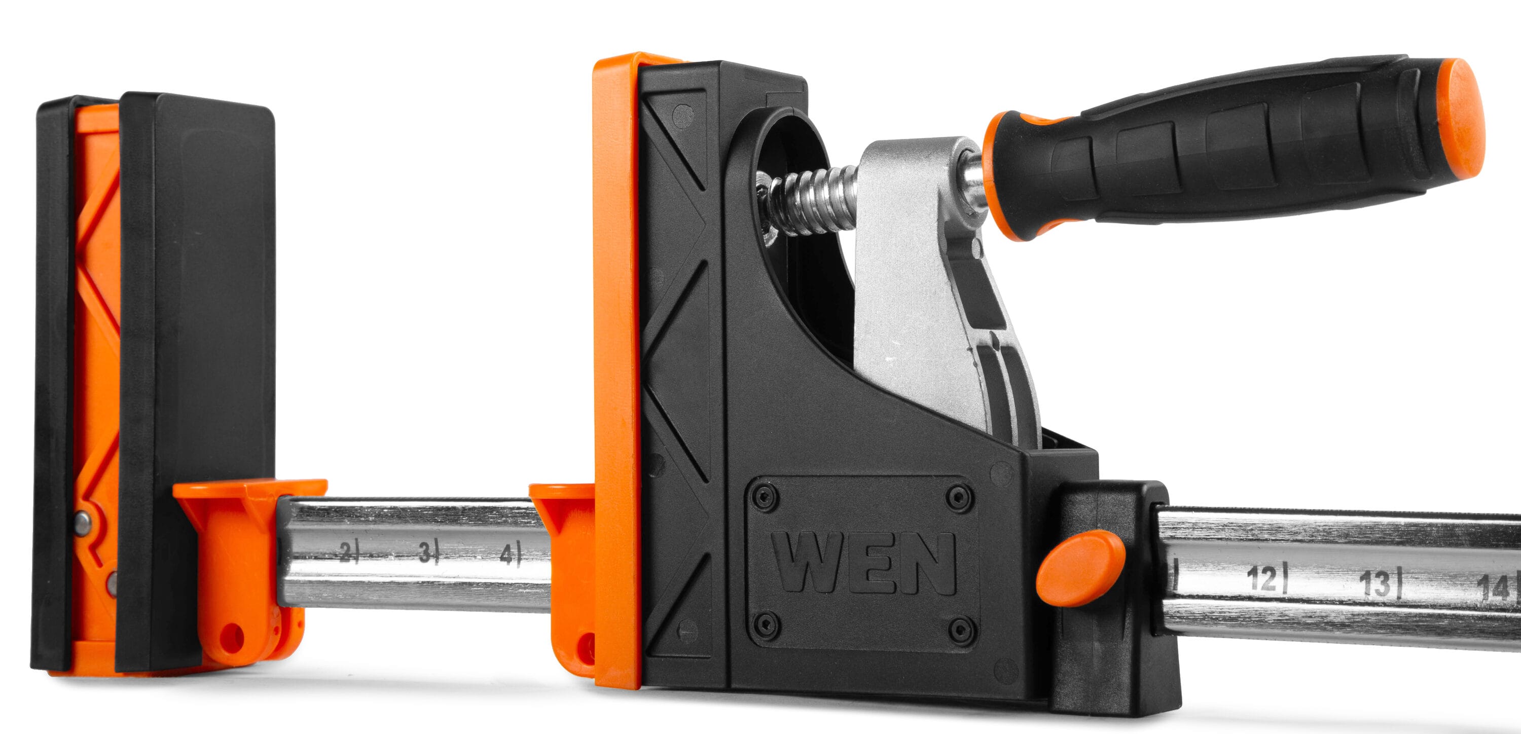 WEN 2 -Pack 24-in 2000-lb Parallel Jaw Clamp CLP122

Abrazadera de mandíbula paralela de 24 pulgadas y 2000 lb WEN 2 paquetes CLP122