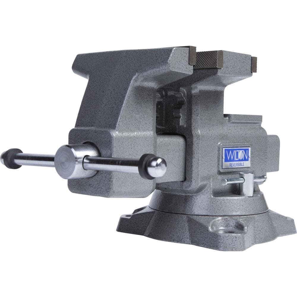 Morsa de banco reversible de hierro fundido de 6-1/2 pulgadas de Wilton WL9-28822