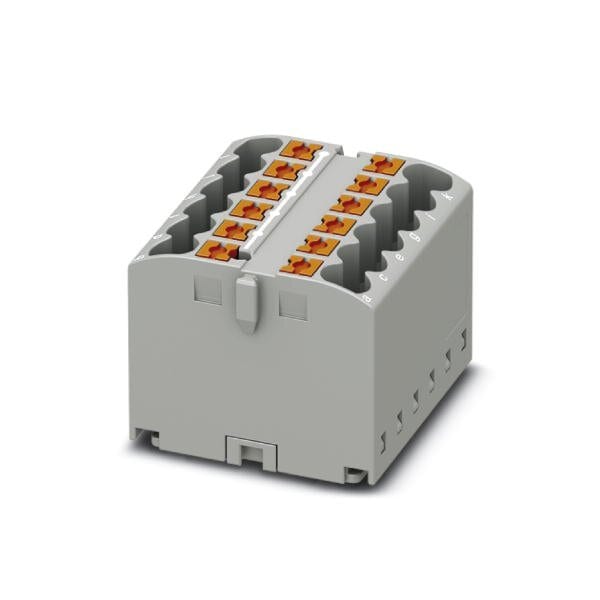 Bloque de distribución Phoenix Contact PTFIX 12X2 5-G GY - 3273416