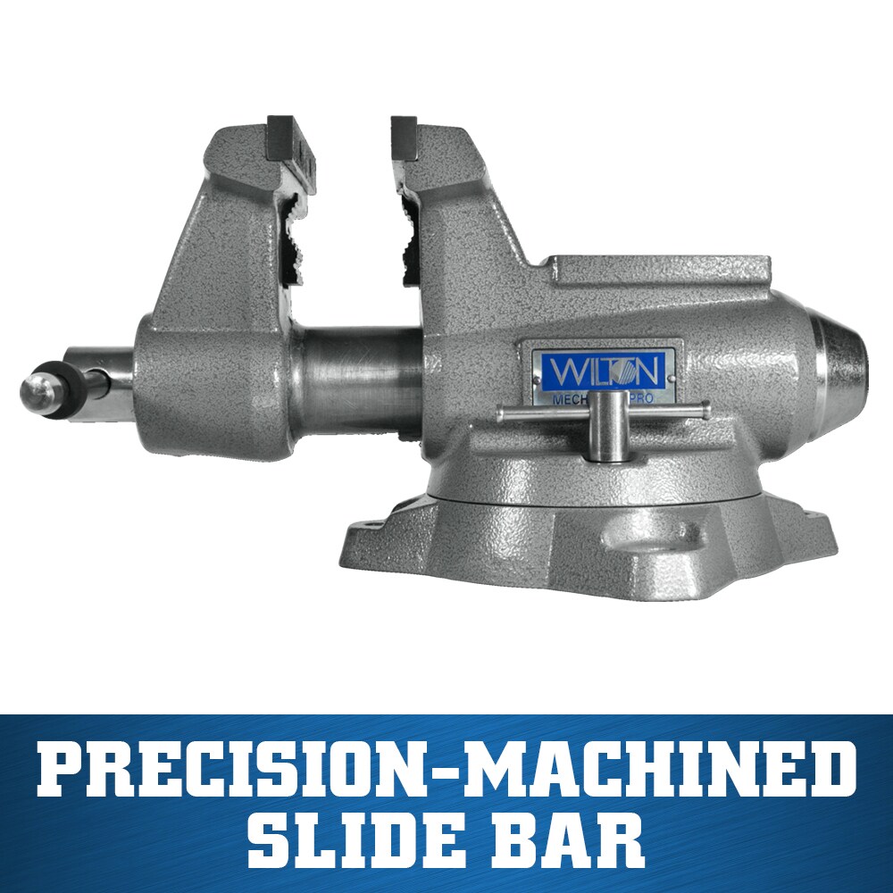 Morsa mecánica Pro para banco de hierro dúctil de 5-1/2 pulgadas de Wilton WL9-28811