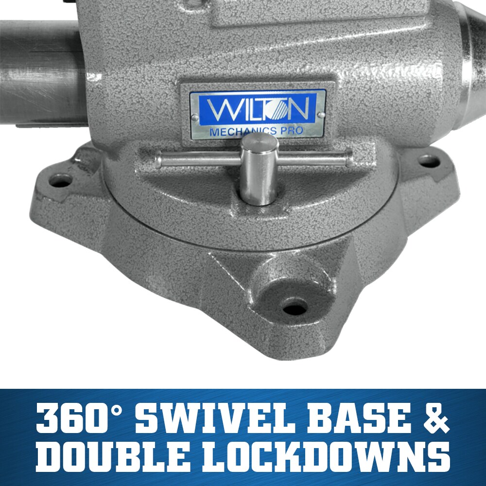 Morsa mecánica Pro para banco de hierro dúctil de 5-1/2 pulgadas de Wilton WL9-28811
