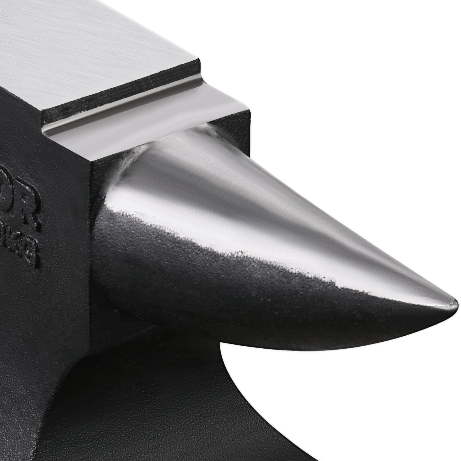 Yunque de acero fundido VEVOR de 55 libras para taller de herrería con tornillo de banco
