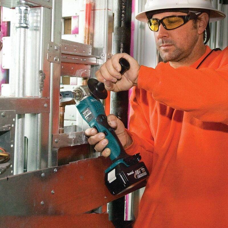 Taladro angular inalámbrico Makita 18V LXT de 3/8 de pulgada con ion de litio (sólo herramienta) - XAD01Z