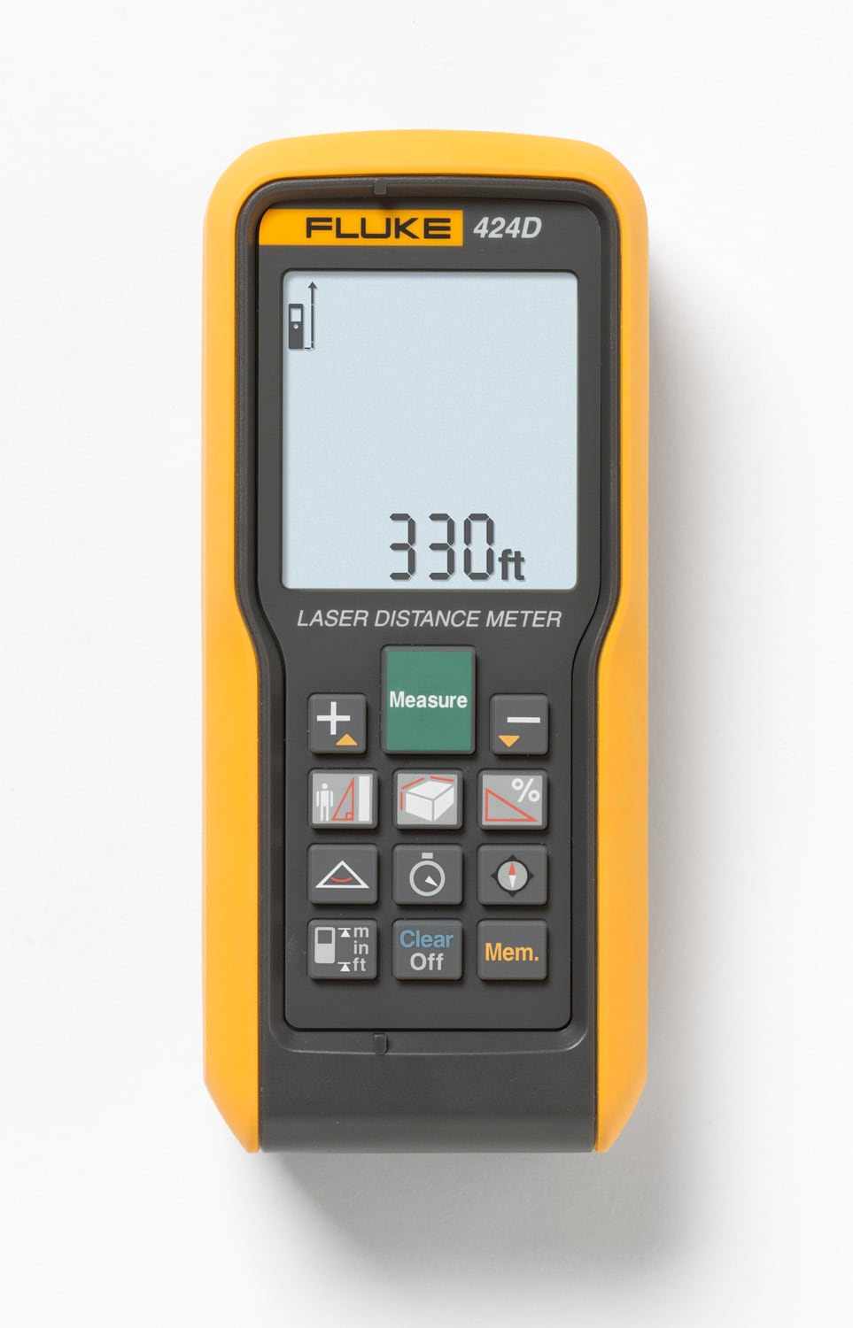 Fluke 424D 330 pies en interiores/exterior con pantalla retroiluminada FLUKE-424D