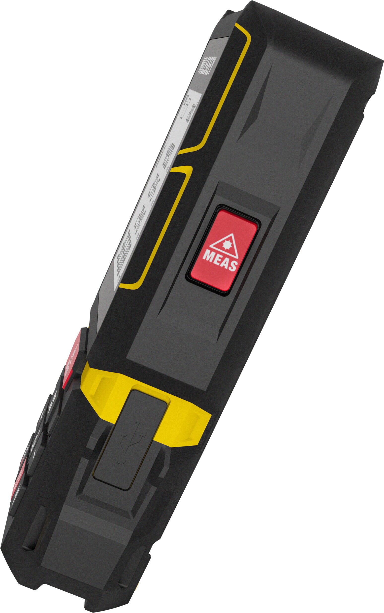 Juego de ángulo de esquina extensible MILESEEY G7, calculadora inteligente con medidor láser rojo de distancia de 330 pies para interiores y exteriores con pantalla retroiluminada G7.