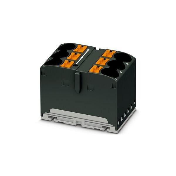 Bloque de distribución Phoenix Contact PTFIX 6X10/S BK - 1082395