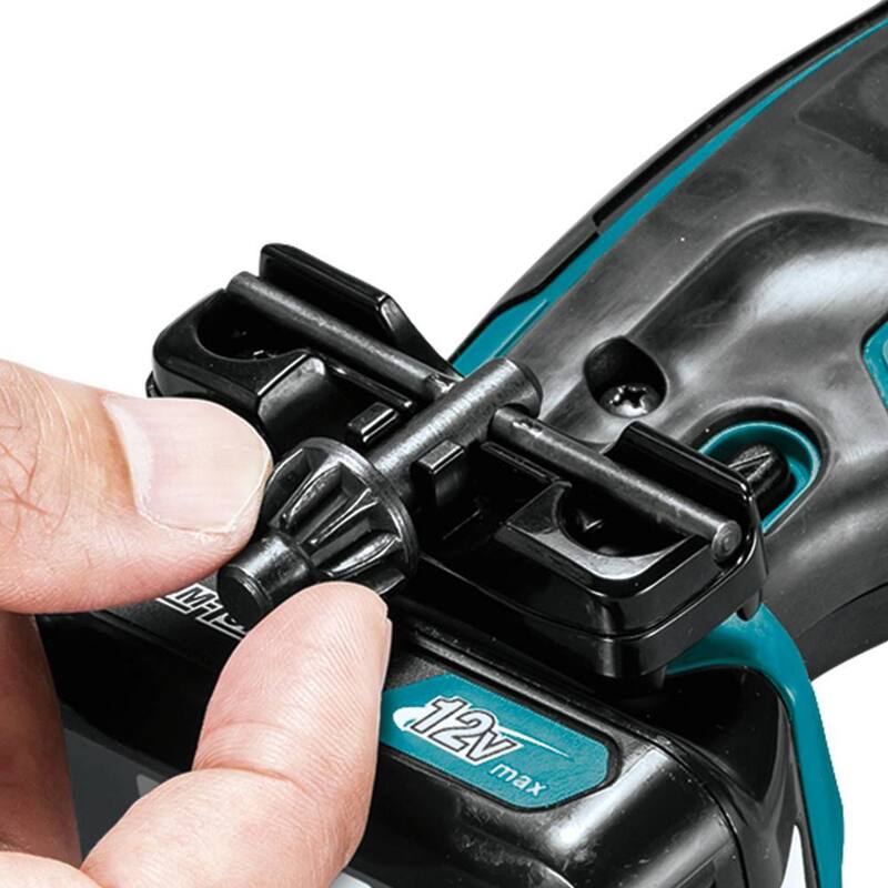 Makita 12V max CXT Kit de Taladro Inalámbrico de Ángulo Recto de 3/8 pulg. con batería de Ion de Litio (2.0 Ah) - AD03R1
