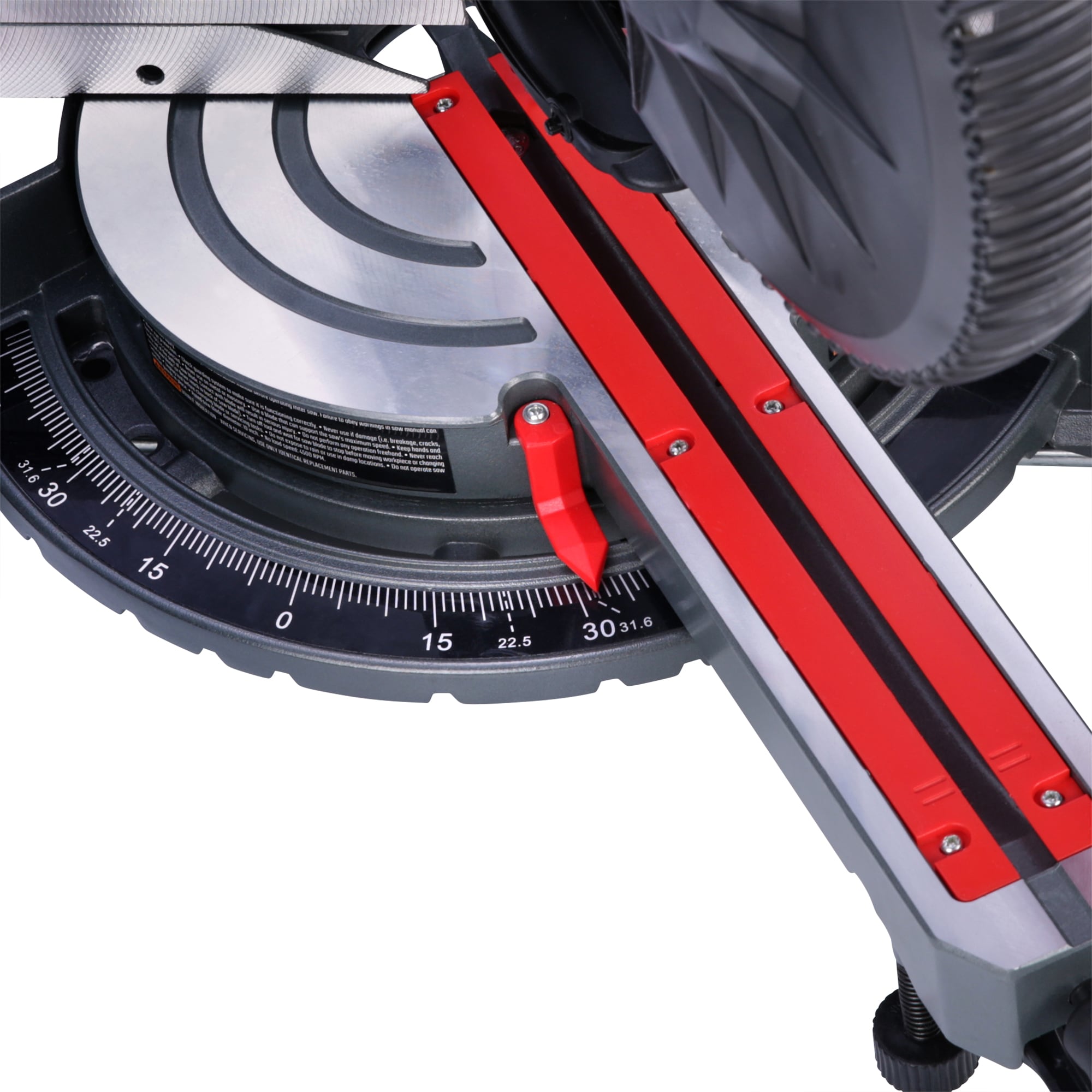 Sierra ingletadora deslizante con bisel único de 10 pulgadas y 15 amperios de CRAFTSMAN CMXEMAX69434501