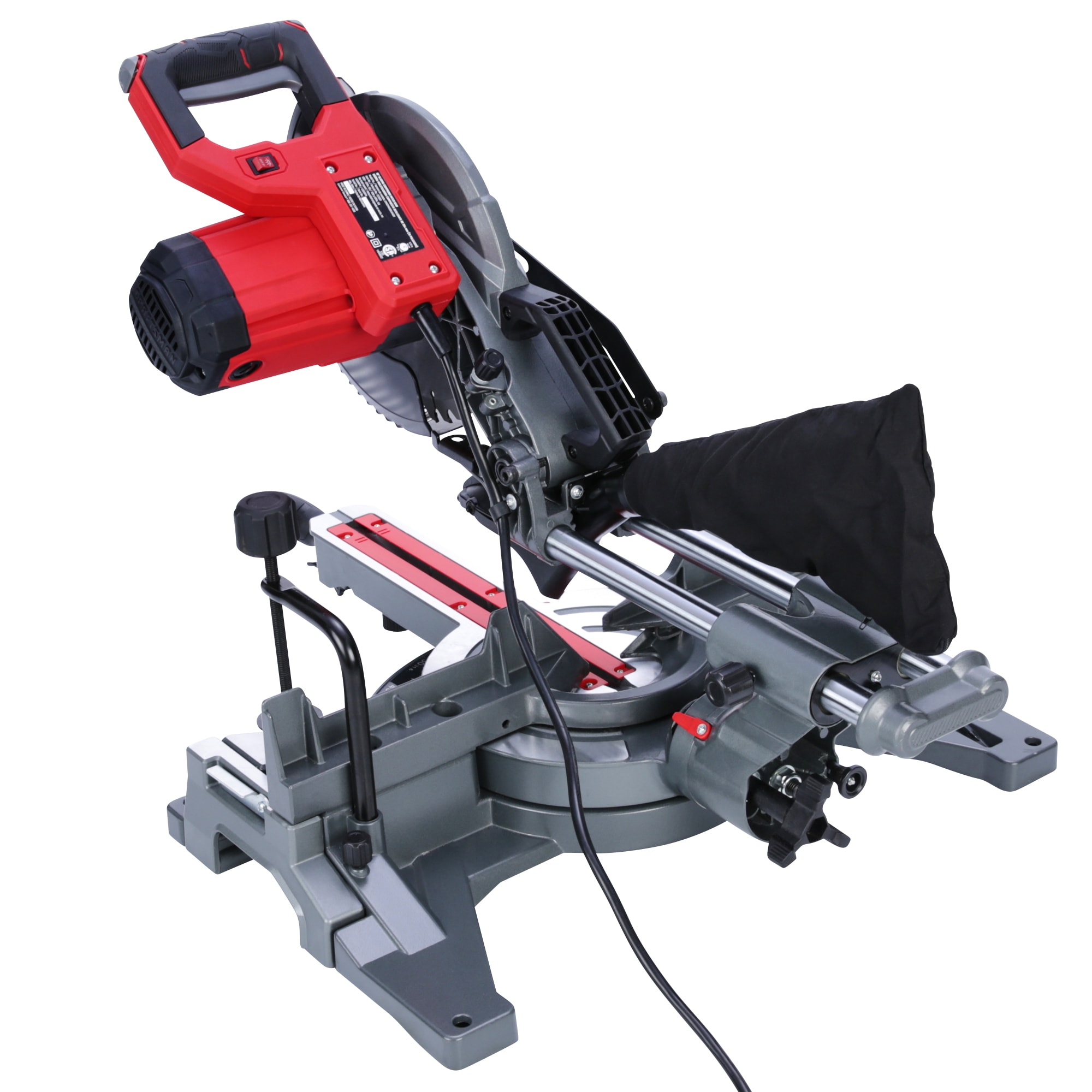 Sierra ingletadora deslizante con bisel único de 10 pulgadas y 15 amperios de CRAFTSMAN CMXEMAX69434501
