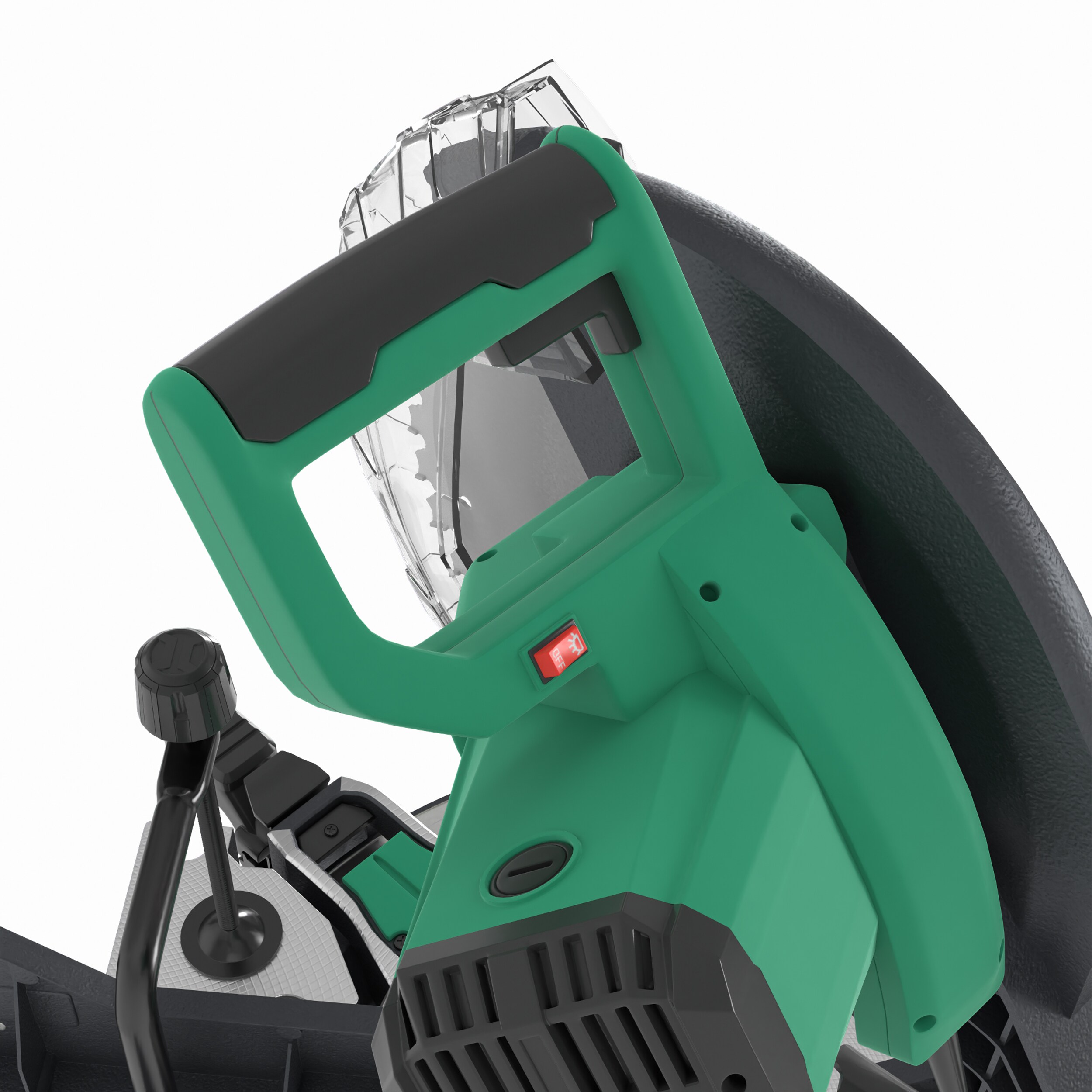 Sierra ingletadora compuesta con bisel doble de 15 pulgadas Metabo HPT C12FDHBM