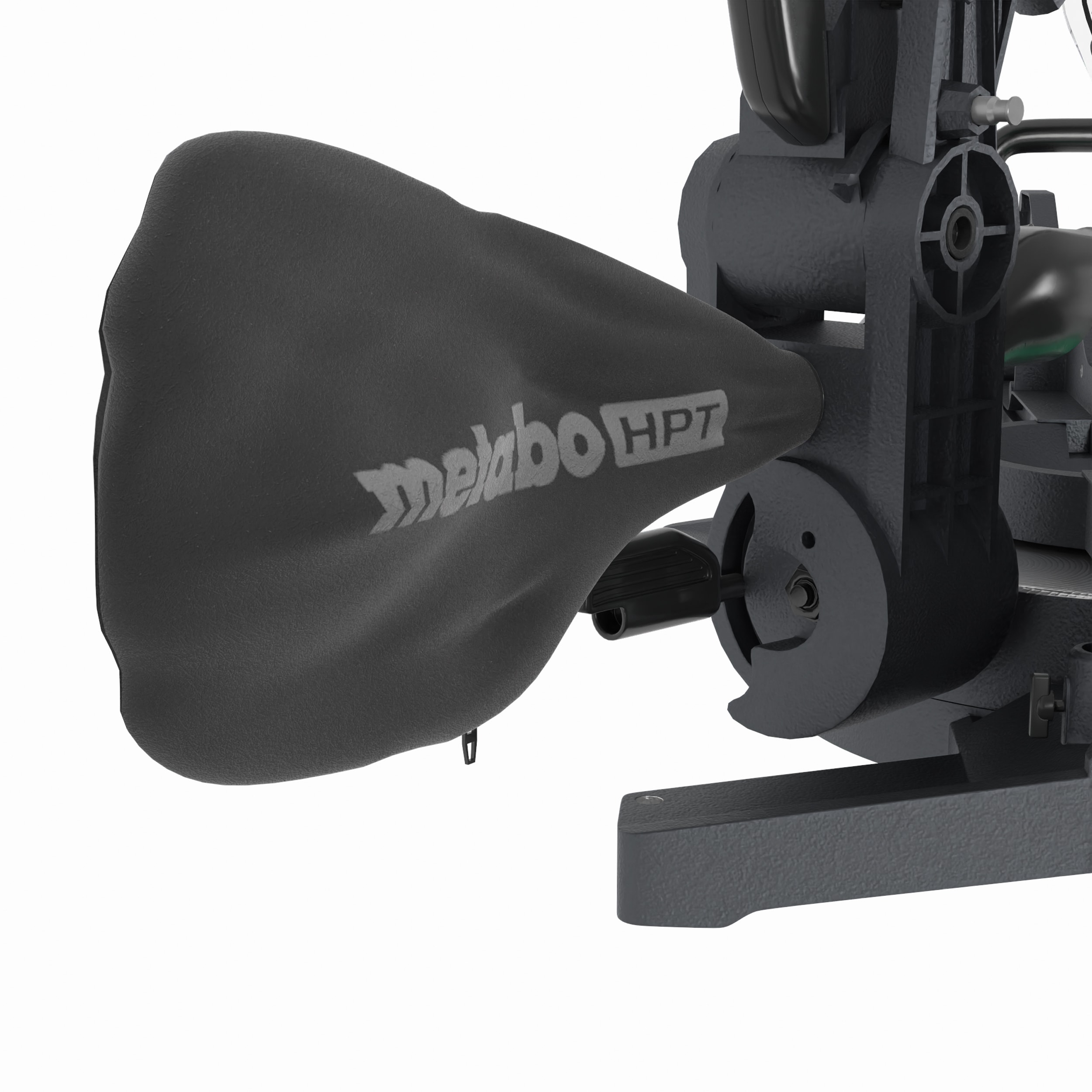 Sierra ingletadora compuesta con bisel doble de 15 pulgadas Metabo HPT C12FDHBM
