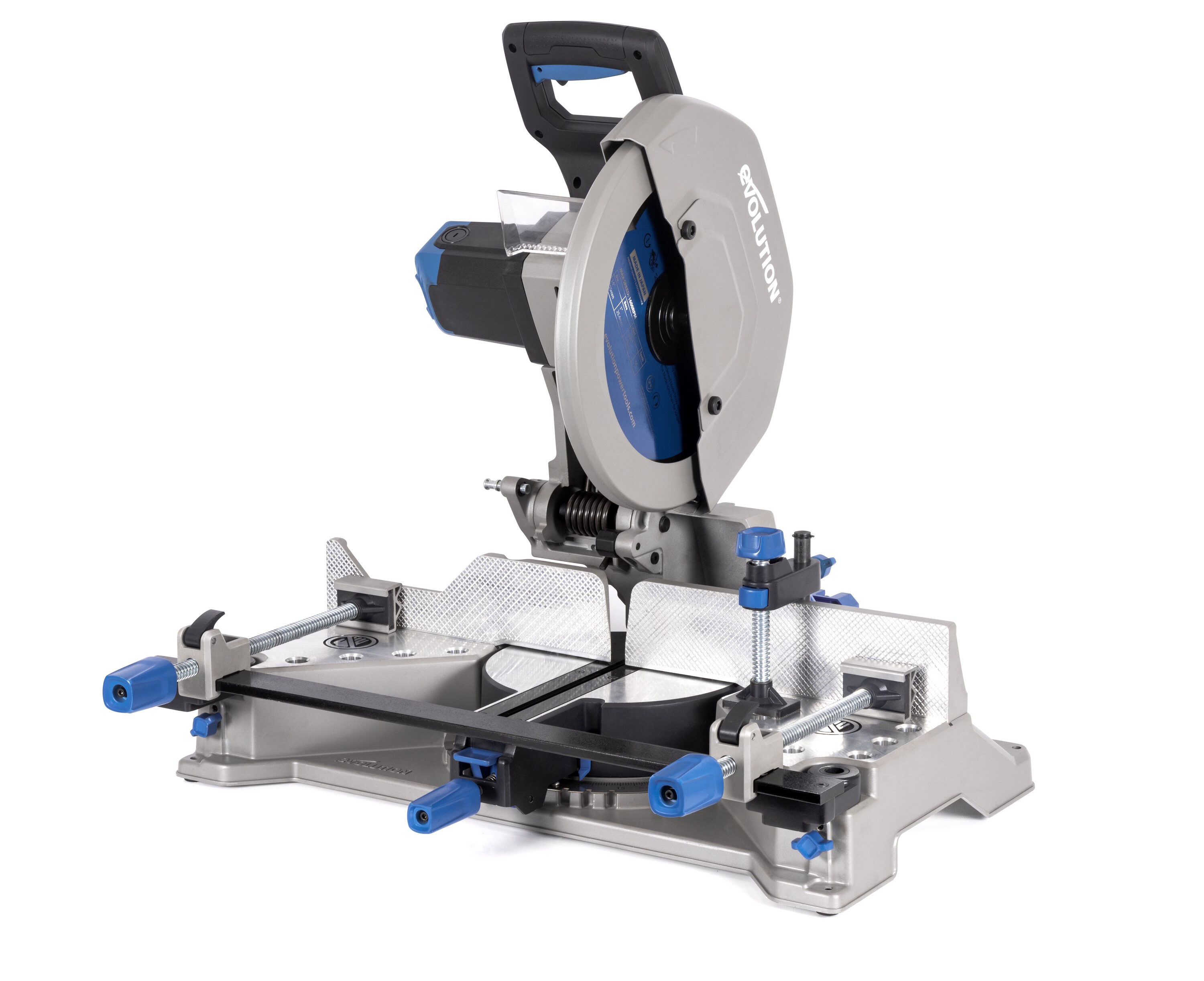 Sierra ingletadora deslizante con cable Evolution S355MCS de 14 pulgadas y 15 amperios