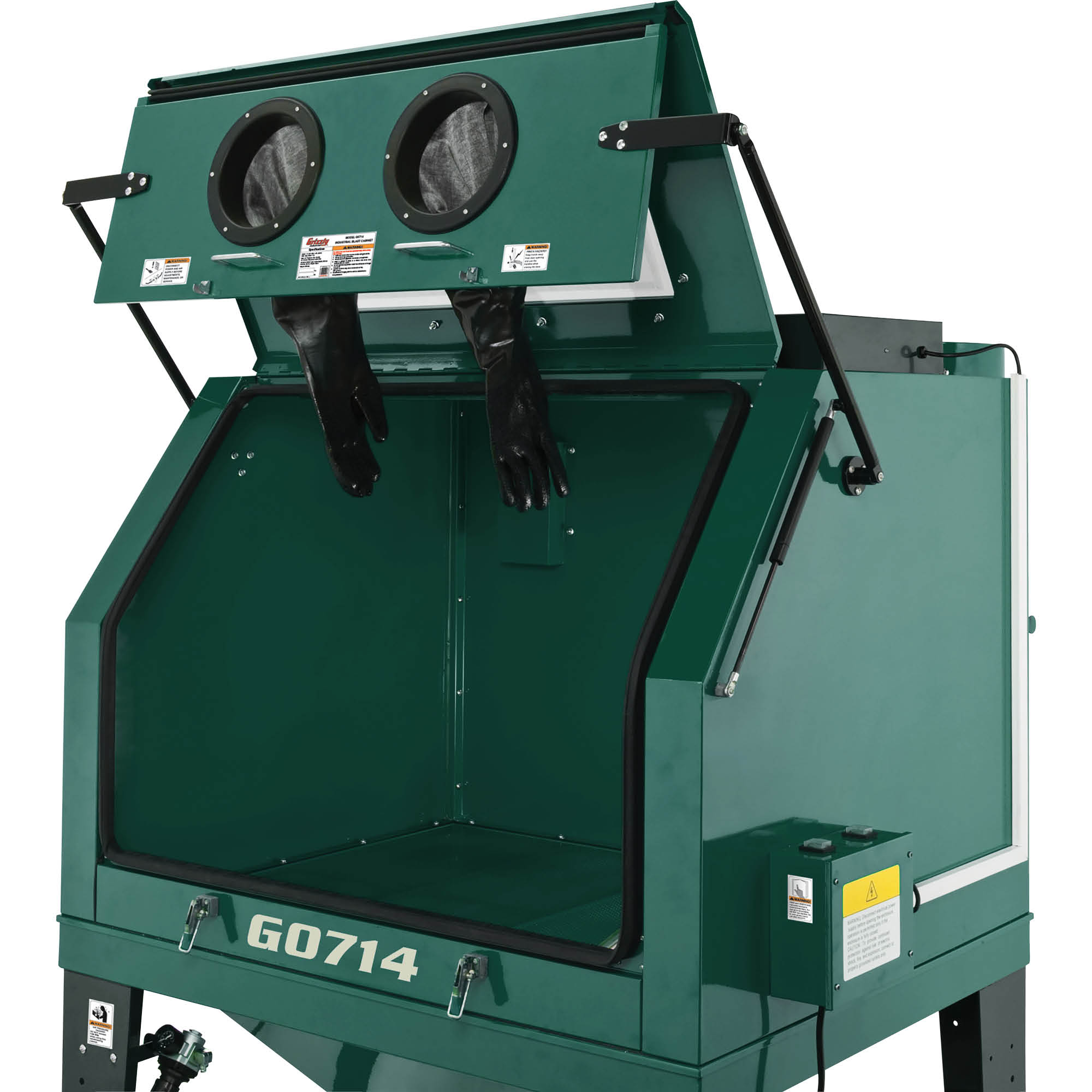 Aspiradora de voladura abrasiva Grizzly G0714 de 17 CFM