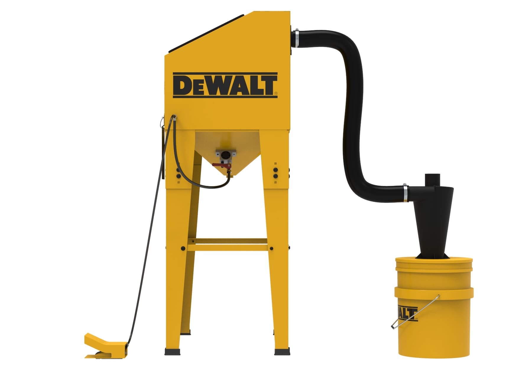 Gabinete de chorro abrasivo DEWALT, MAX PSI 125, 20 SCFM 90 PSI 20-CFM DXCM009-0370