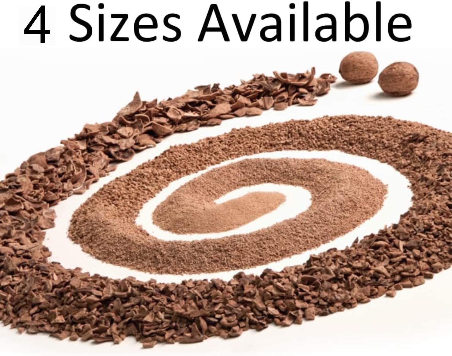 Caja de 10 libras de grano de nuez para chorro de medios abrasivos Agra Grit BGC10