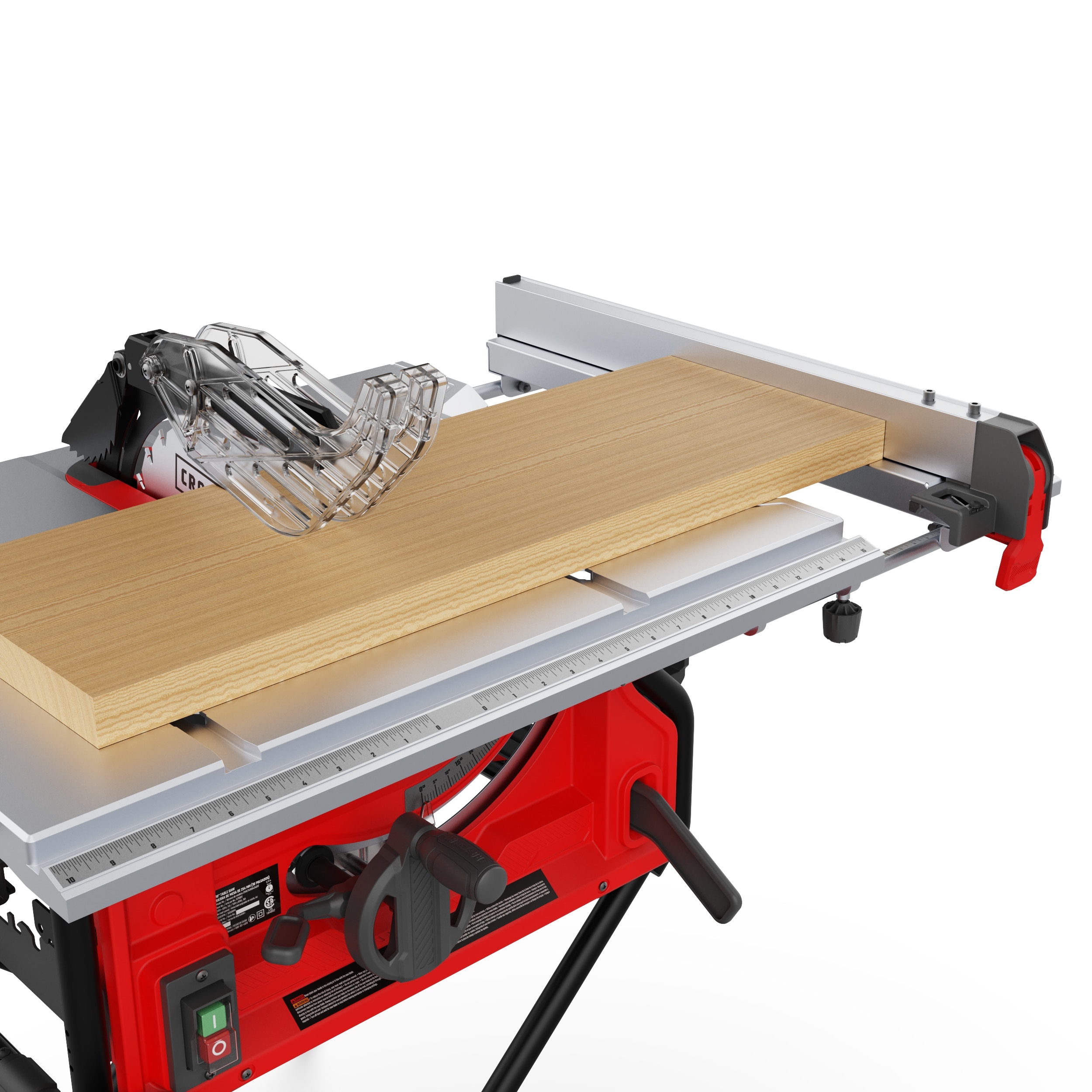 Sierra de mesa portátil Craftman de 10 pulgadas, 15 amperios y 120 voltios con base plegable CMXETAX69434506